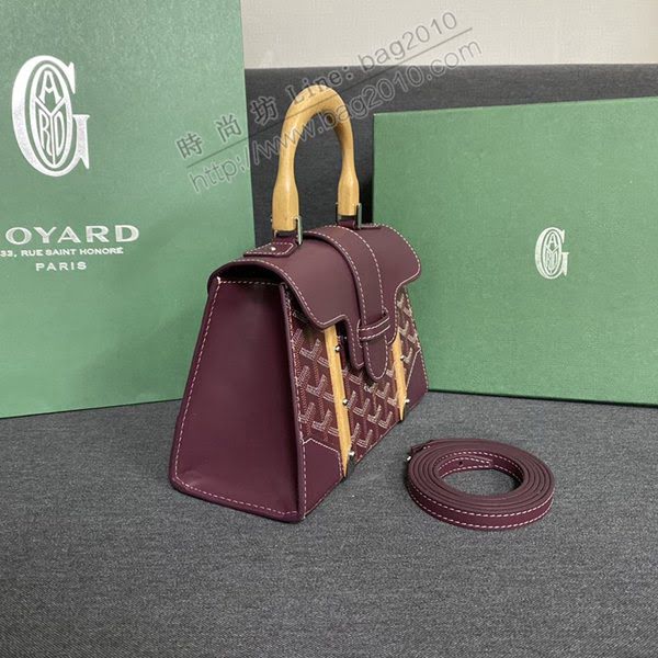 Goyard包 戈雅新款Sagon Mini手提女包 Goyard單肩斜跨女包  glg1020